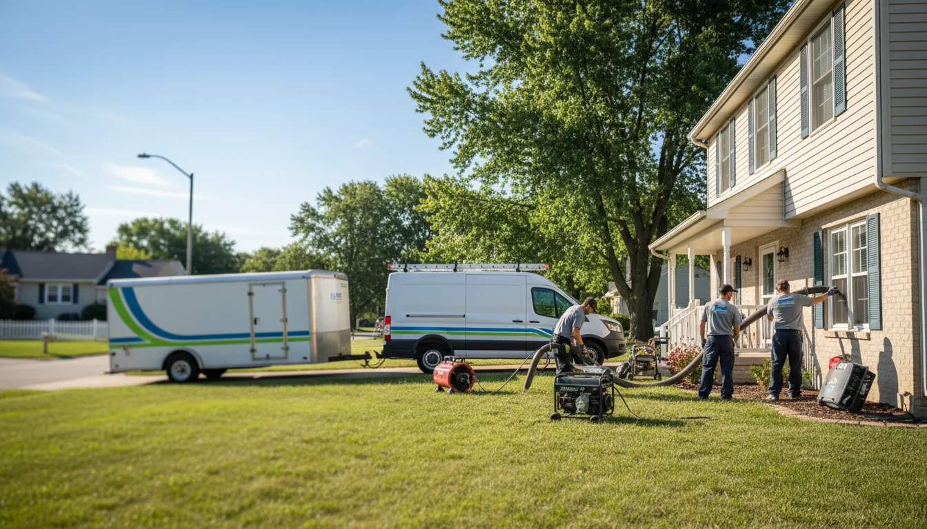 Flooded Basement Restoration And Cleanup With Repair in Rolla, MO near me